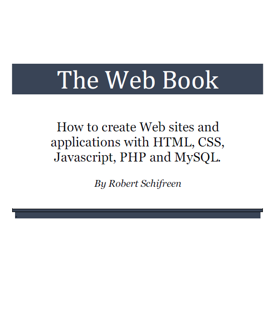 The Web Book The Web Book