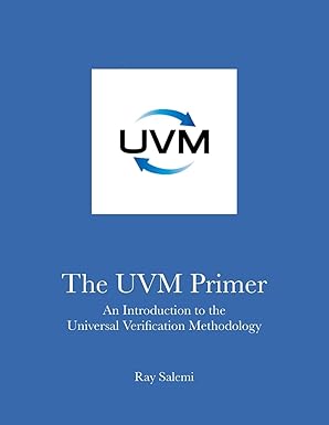 The UVM Primer: A Step-by-Step Introduction to the Universal ... image.